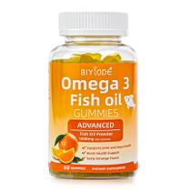 Suplementos Gomas de óleo de peixe BIYODE Omega-3 1000 mg x 60