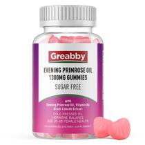 Suplementos GREABBY Gomitas de Aceite de Onagra 1300mg 60 unidades Suplementos GREABBY Gomitas de Aceite de Onagra 1300mg 60 unidades