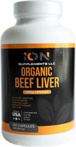 Suplementos Ion Supplements LLC Fígado bovino orgânico aliment