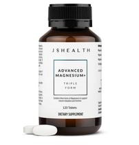 Suplementos JSHealth Advanced Magnesium 200 mg 120 comprimidos