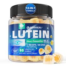 Suplementos LILICARE de luteína 20 mg e gomas de zeaxantina 60 unidades