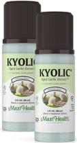 Suplementos Líquido de extrato de alho envelhecido Maxi Health Kyolic Suplementos Líquido de extrato de alho envelhecido Maxi Health Kyolic