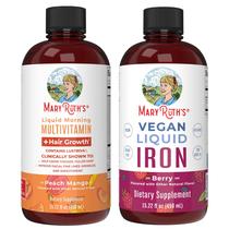 Suplementos líquidos de multivitamínicos e ferro MaryRuth Organics 450ml Suplementos líquidos de multivitamínicos e ferro MaryRuth Organics 450ml