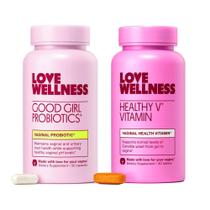 Suplementos Love Wellness Good Girl Probiotics + Healthy V