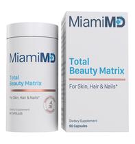 Suplementos MiamiMD Total Beauty Matrix Collagen 60 cápsulas Suplementos MiamiMD Total Beauty Matrix Collagen 60 cápsulas