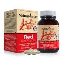 Suplementos NaturaNectar Red Bee Própolis 60 cápsulas Suplementos NaturaNectar Red Bee Própolis 60 cápsulas