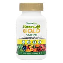Suplementos NaturesPlus Source of Life Gold Multivitamínico 90 cápsulas