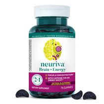 Suplementos NEURIVA Brain + Energy Gummies - 75 Gummies de Amora Suplementos NEURIVA Brain + Energy Gummies - 75 Gummies de Amora