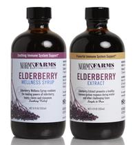 Suplementos Norm's Farms Black Elderberry Wellness Syrup