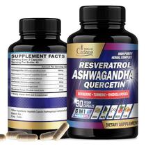 Suplementos orgânicos Cadane Ashwagandha 90 cápsulas de extrato Suplementos orgânicos Cadane Ashwagandha 90 cápsulas de extrato