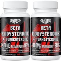 Suplementos Orisilico 1400mg Beta Ecdysterone e Turkesterone
