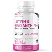 Suplementos para a saúde ocular Nature's Fusions Nutri Lutein 20mg