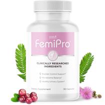 Suplementos para controle da bexiga Nature's NutriWave FemiPro