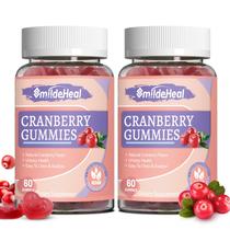 Suplementos SmildeHeal Cranberry Gummies 1000 mg com D-Manose Suplementos SmildeHeal Cranberry Gummies 1000 mg com D-Manose