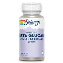Suplementos: Solaray, fibra beta glucana, 200 mg, 30 cápsulas vegetais