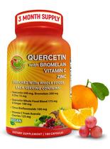 Suplementos suplementares Studio Quercetin 500mg com bromelaína Suplementos suplementares Studio Quercetin 500mg com bromelaína