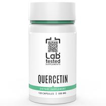 Suplementos Testados em laboratório: Quercetina 120 cápsulas de 500 mg Suplementos Testados em laboratório: Quercetina 120 cápsulas de 500 mg
