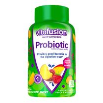Suplementos Vitafusion Probiotic Gummy, 70 unidades, fornecimento para 35 dias Suplementos Vitafusion Probiotic Gummy, 70 unidades, fornecimento para 35 dias