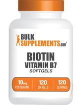 Suplementos vitamínicos a granel Biotina 10000mcg 120 cápsulas gelatinosas Suplementos vitamínicos a granel Biotina 10000mcg 120 cápsulas gelatinosas
