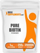 Suplementos vitamínicos a granel Biotina pura em pó 250g Vitamina B7