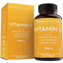 Suplementos Viva Naturals Vitamina C 1000 mg 250 cápsulas