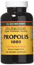 Suplementos Y.S. Organic Bee Farms Própolis 1000 - 90 x 3 Suplementos Y.S. Organic Bee Farms Própolis 1000 - 90 x 3