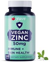 Suplementos Yuve Natural Vegan Zinc 50 mg 100 comprimidos