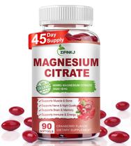 Suplementos ZIPINKJ Citrato de Magnesio 400 mg con Vitamina D3