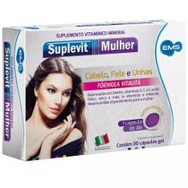 Suplevit Mulher Queda De Cabelo C/30 Cápsulas Gel Suplevit Mulher Queda De Cabelo C/30 Cápsulas Gel