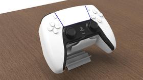 Suporte 1 Controle Compatível Playstation5 Ps5 Mesa Parede
