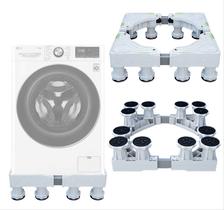 Suporte 12 pés p/Lavadora Brastemp BWK12AB,Electrolux LAC12/13/16,Consul,Lava e Seca LG,Philco,Midea