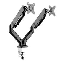 Suporte 2 Monitores 14 A 32 Articulado Com Pistão A Gás Sim- Suporte 2 Monitores 14 A 32 Articulado Com Pistão A Gás Sim-