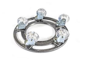 Suporte 35Cm Vaso Com Rodas De Gel Anti Risco Suporta 300Kg Suporte 35Cm Vaso Com Rodas De Gel Anti Risco Suporta 300Kg