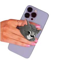 Suporte 3d dedo alça apoio Selfie Celular Tom & Jerry - Tom Suporte 3d dedo alça apoio Selfie Celular Tom & Jerry - Tom