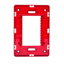 Suporte 4x2 Horizontal N1373.9 CE Cereja, Linha Unno, ABB