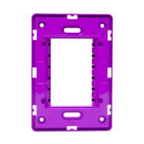 Suporte 4x2 Horizontal N1373.9 LL Lilas, Linha Unno, ABB