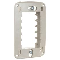 Suporte 4x2 para 3 Módulos Branco Miluz - S3B76120 - SCHNEIDER