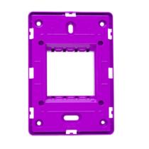 Suporte 4x2 Vertical N1371.9V LL Lilas, Linha Unno, ABB