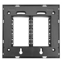 Suporte 4x4 horizontal grafite 35702-38 simon