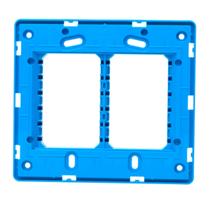Suporte 4x4 Horizontal N1673.9 AZ Azul, Linha Unno, ABB