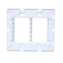 Suporte 4x4 Horizontal N1673.9 BL Branco, Linha Unno, ABB