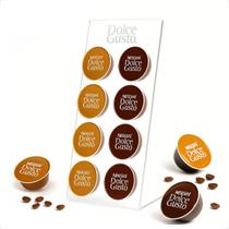 Suporte 8 Capsulas De Cafe Expresso Dolce Gusto Display Acrilico Transparente