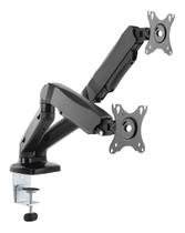 Suporte A Gás Para 2 Monitores 13' A 27' Vesa 100x100 75x75 Suporte A Gás Para 2 Monitores 13' A 27' Vesa 100x100 75x75