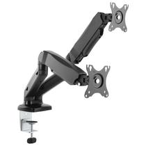 Suporte a gas para 2 monitores 13'' a 27'' vesa 100x100 sm-341b