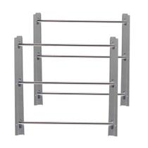 Suporte Abas De Inox Tamanho 50 CM Para Churras Grelha