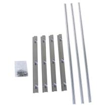 Suporte Abas De Inox Tamanho 80 CM Para Churras Grelha