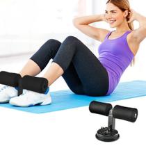 Suporte Abdominal Extensor com Ventosa Barra de abdominais Exercicio Perder Peso Musculacao