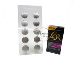 Suporte Acrílico 10 Porta Cápsulas Café Expresso Nespresso Suporte Acrílico 10 Porta Cápsulas Café Expresso Nespresso