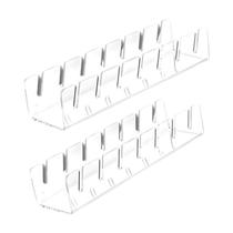 Suporte Acrílico De Boné - Transparente - KIT COM 2 UNID.