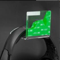 Suporte Acrílico Headset Headphone Fone de Ouvido com Fita Dupla Face de Parede - JL Acrílico